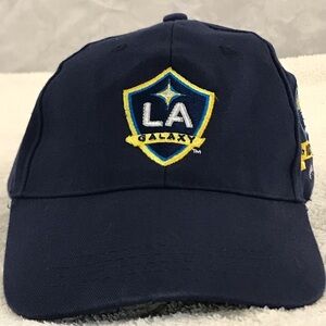 LA Galaxy Adjustable Navy Blue Soccer Cap